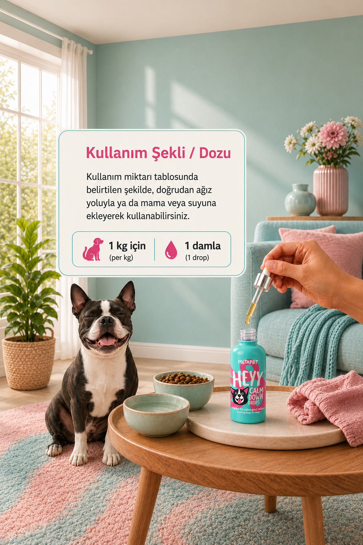 قطره آرام‌بخش و ضد استرس سگ متاپت Metapet