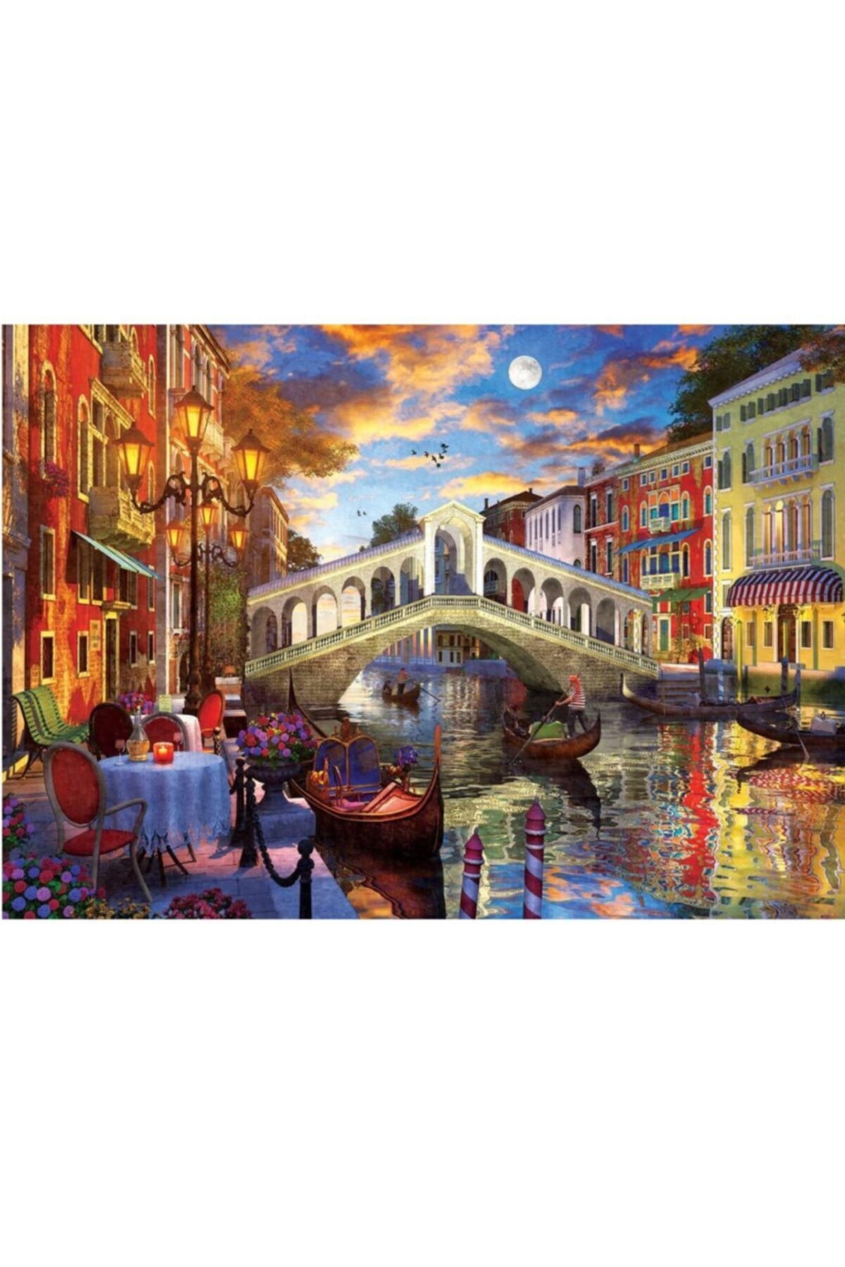 پازل نام تجاری: پل ریالتو ونیز 1500 قطعه دسته: و اره منبت کاری مویی کودکان از ترکیه Art Puzzle