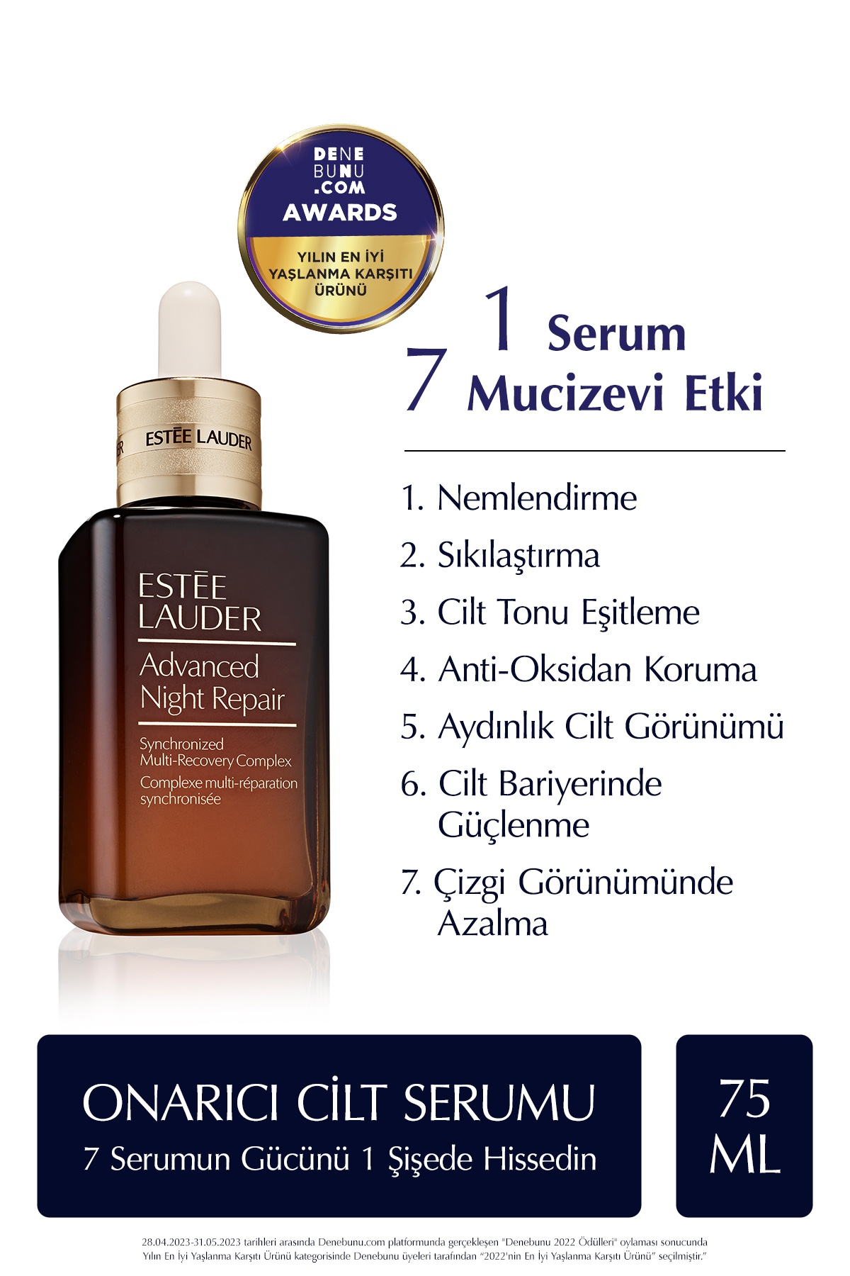 سرم شبانه ترمیم‌کننده ضد‌پیری استی لادر Estee Lauder