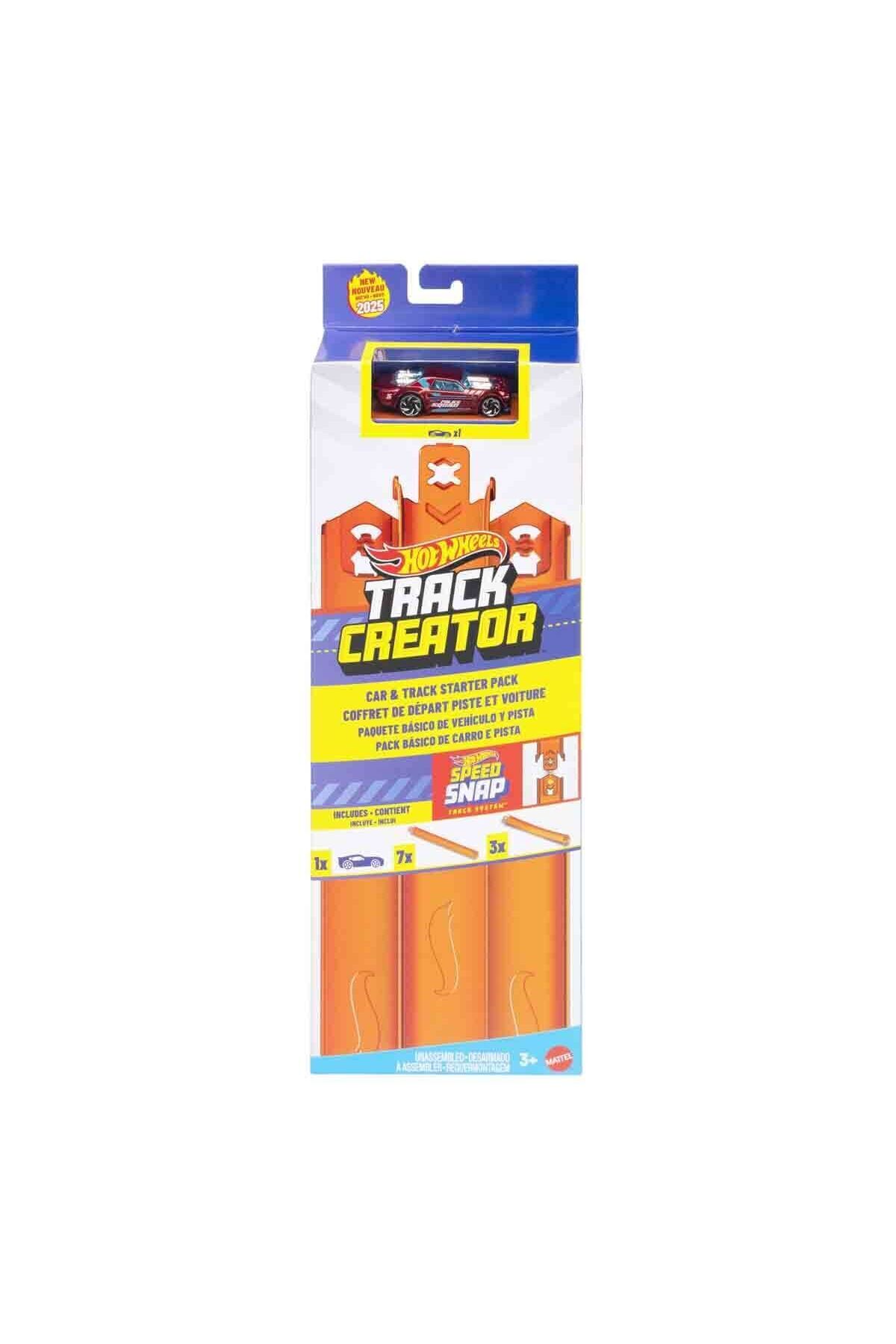 اسباب بازی های فیگور دیگر JDW43 HOT WHEELS CAR AND TRACK STARTER PACK از ترکیه HOT WHEELS