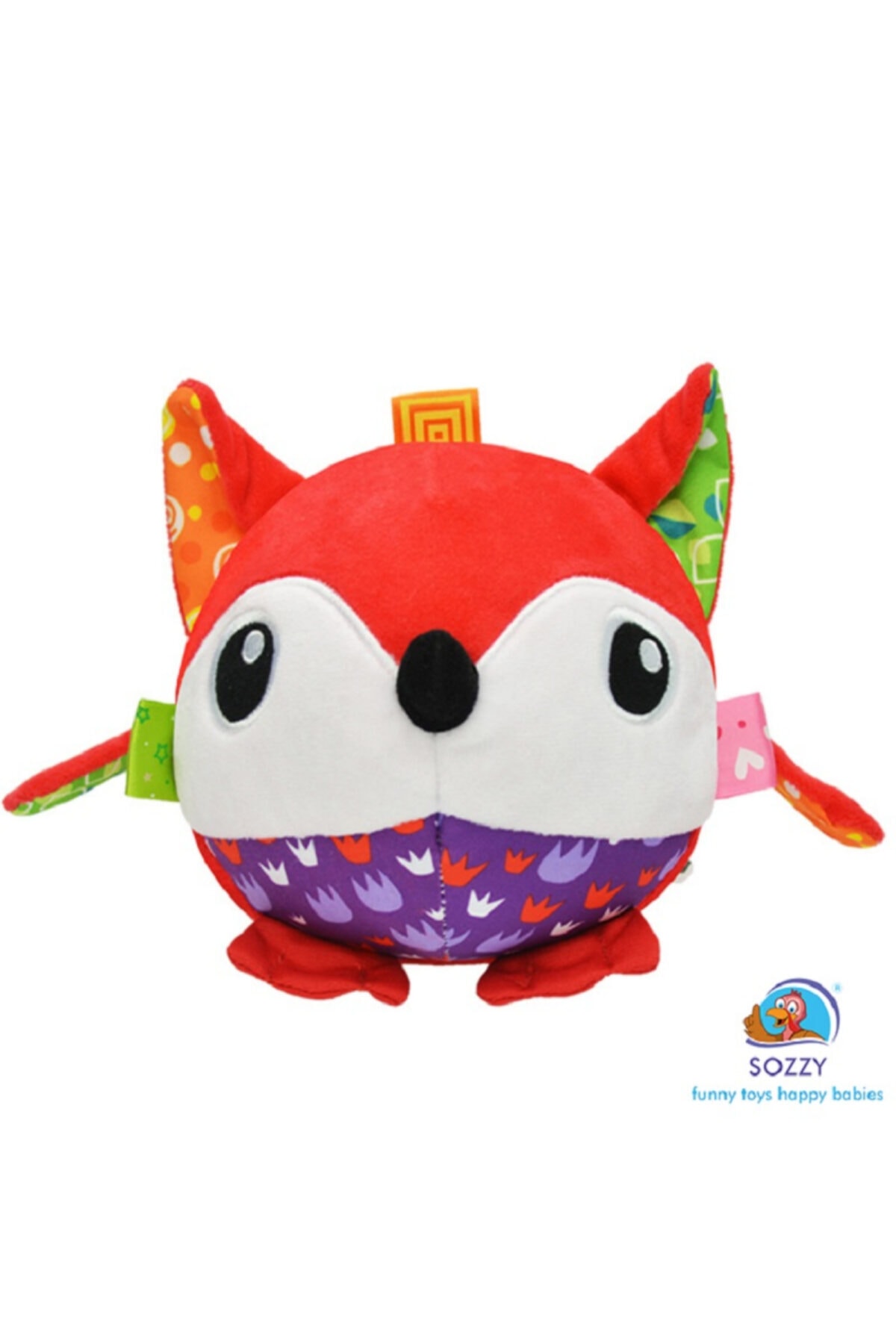 اسباب بازی های پشمی فیگور فاکس سه بعدی MY RATTLE BALL SZY171 Genel Markalar