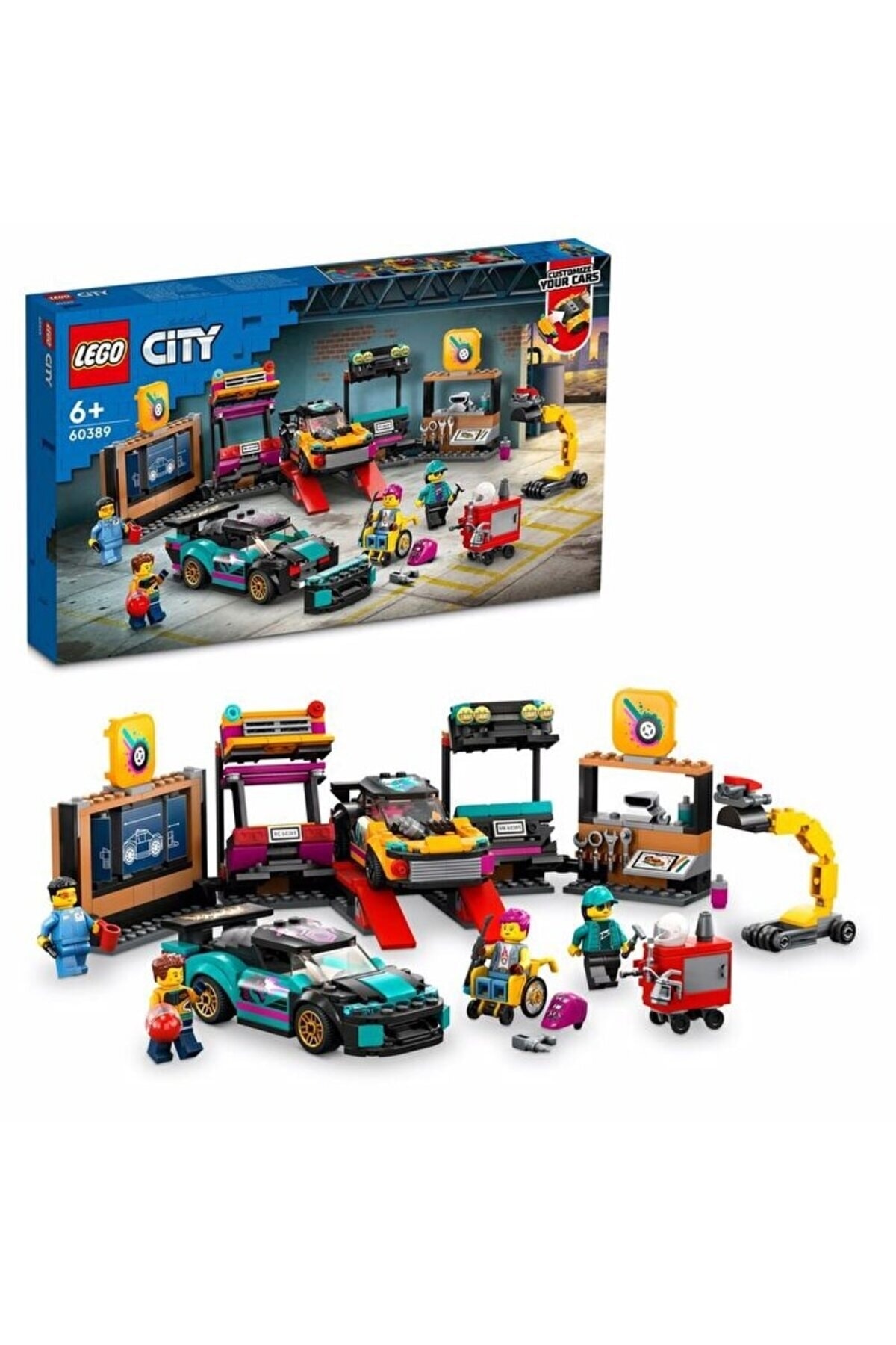 اسباب بازی های دیگر کارگاه آموزشی اصلاح خودروهای شهری 60389 اورجینال LEGO