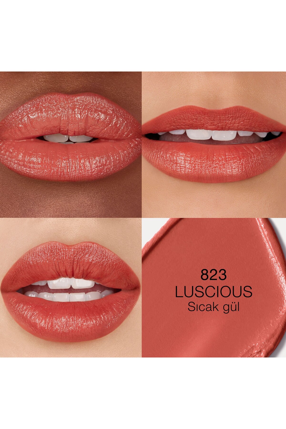 رژ لب لیست صریح SATEN LISTENCE NIGHT HYALURONIC ACID 3.8 گرم Nars
