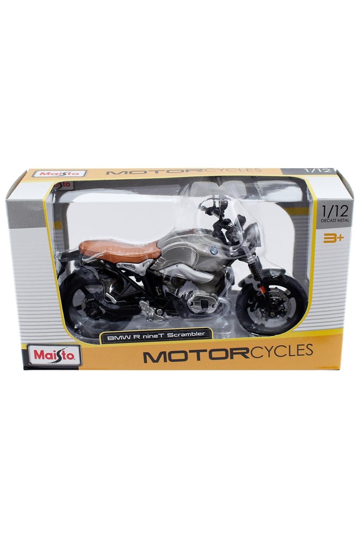 مدل خودرو موتور سیکلت کاوازاکی BMW R NINET SCRAMBLER 1 12 اورجینال Maisto