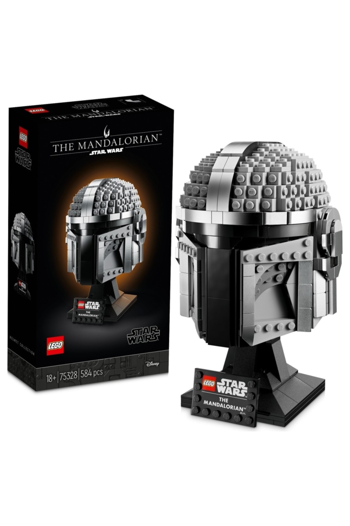 لگو و اسباب بازی های ساخت محور ® جنگ ستارگان™ MANDALORIAN™ کلاه ایمنی 75328 584 قطعه اورجینال LEGO