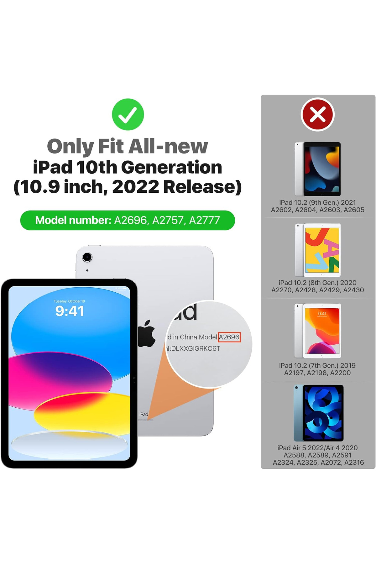 کاور تبلت آیپد 11 A16 2025 نسل دهم 10.9 قاب محافظ بسیار نازک انعطاف پذیر و بی رنگ شفاف سیلیکونی فیبکس Fibaks