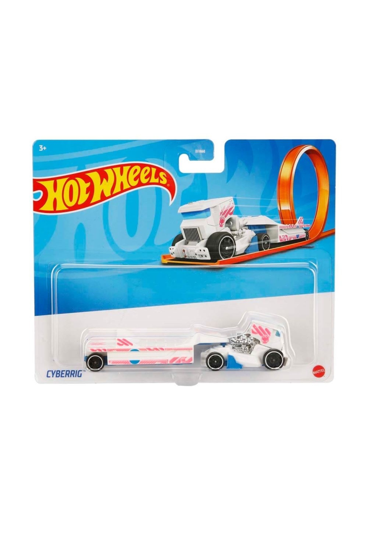 ماشین اسباب بازی کامیون HMG00 CYBERRIG از ترکیه HOT WHEELS