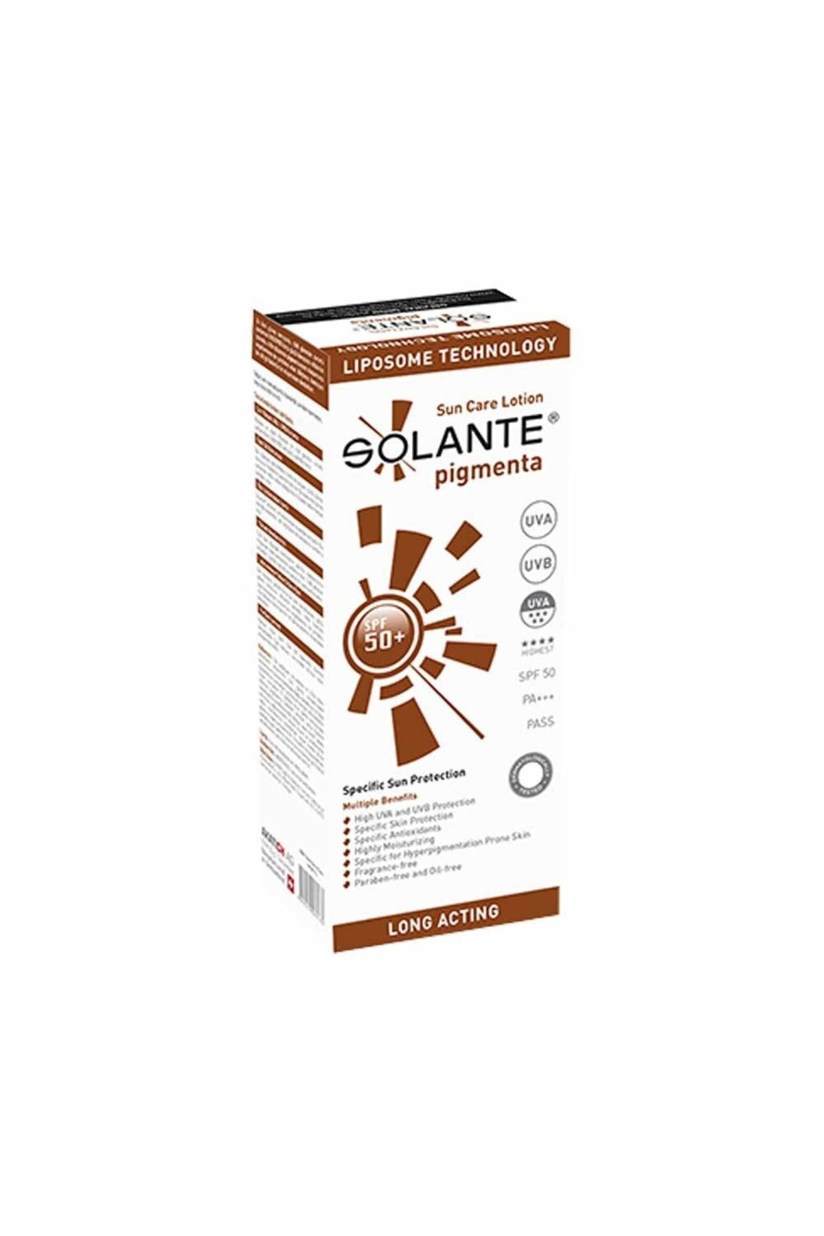 Solante ضدآفتاب پیگمنتا SPF 50+ لوسیون