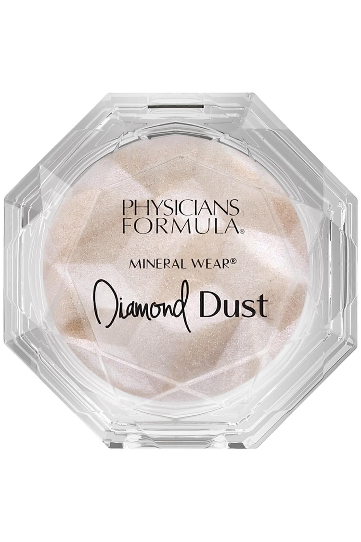 پودر آرایشی صورتی Mineral Wear Diamond Glow Dust با رنگ سفید فیزیشنز فرمولا Physicians Formula