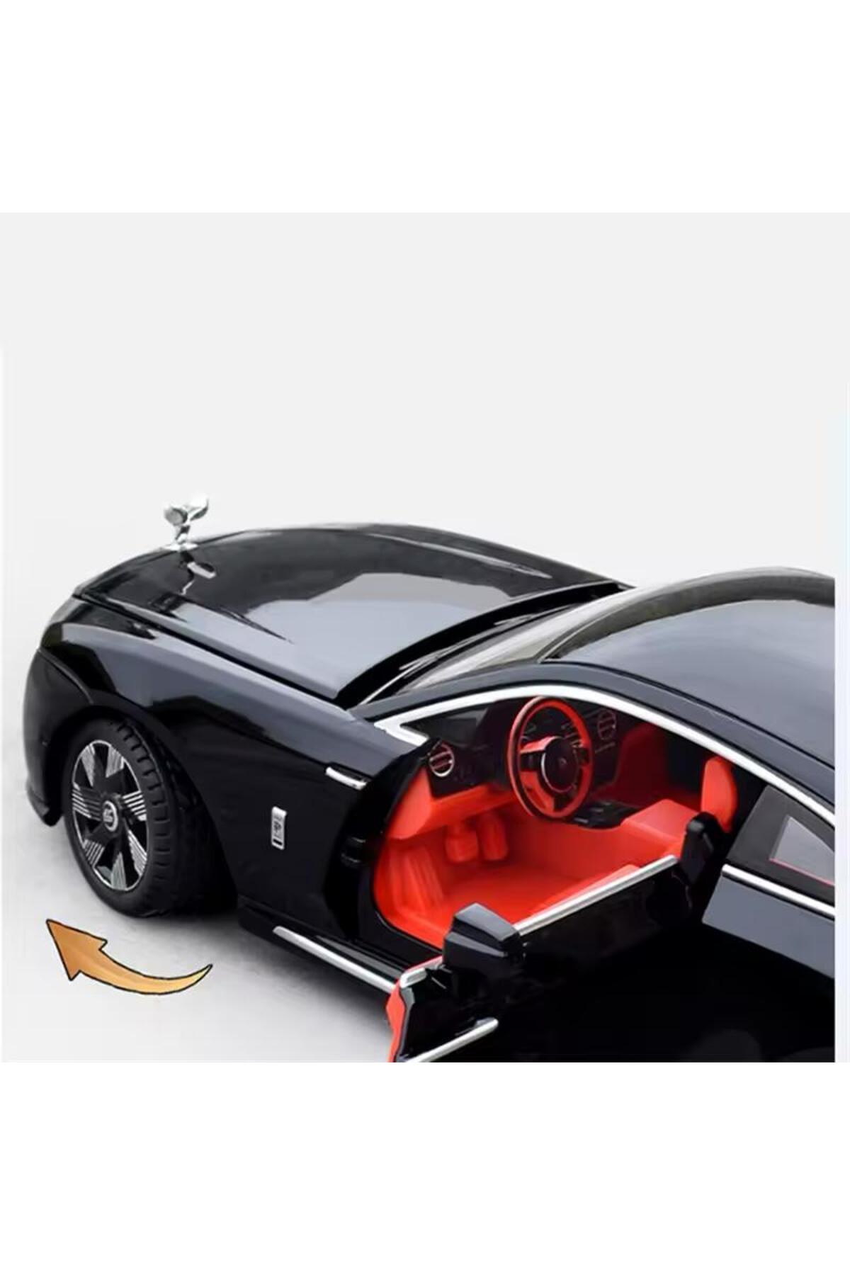 مدل خودرو 1:24 PULL DROP METAL ROLLS ROYCE SPECTRE MODEL DIECAST CAR درهای باز شونده اورجینال scntoys