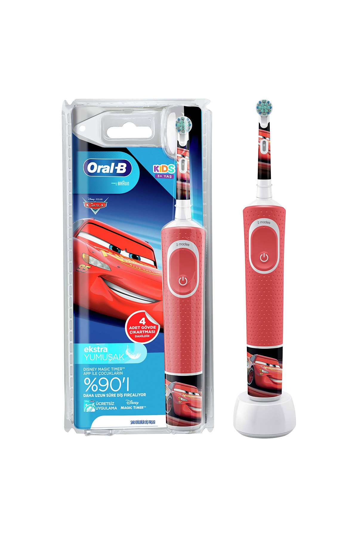 Oral-B مسواک برقی قابل شارژ کودکان D100 با طرح ماشین