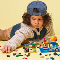صفحه پایه ساخت آبی لگو LEGO کلاسیک Classic مدل 11025، ۳۲×۳۲ برآمدگی، ۲۵ سانتی‌متر