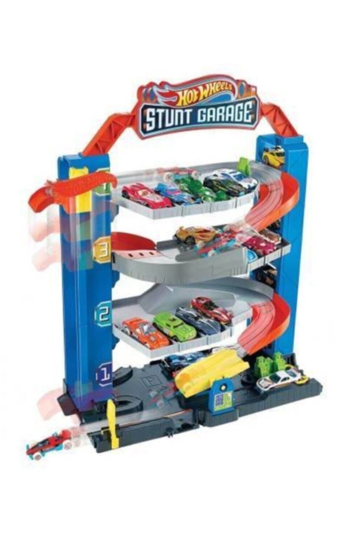 ست وسیله نقلیه ADVENTURE START GARAGE 4 طبقه GNL70 از ترکیه HOT WHEELS