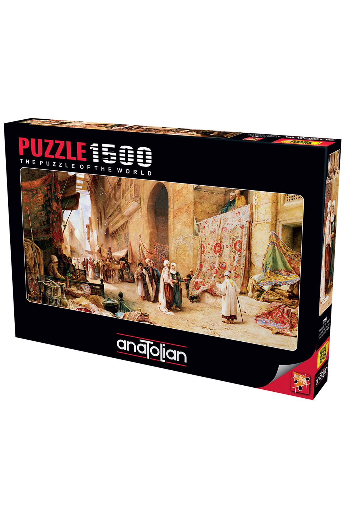 پازل 1500 تکه بازار فرش در قاهره 3751 Anatolian Puzzle
