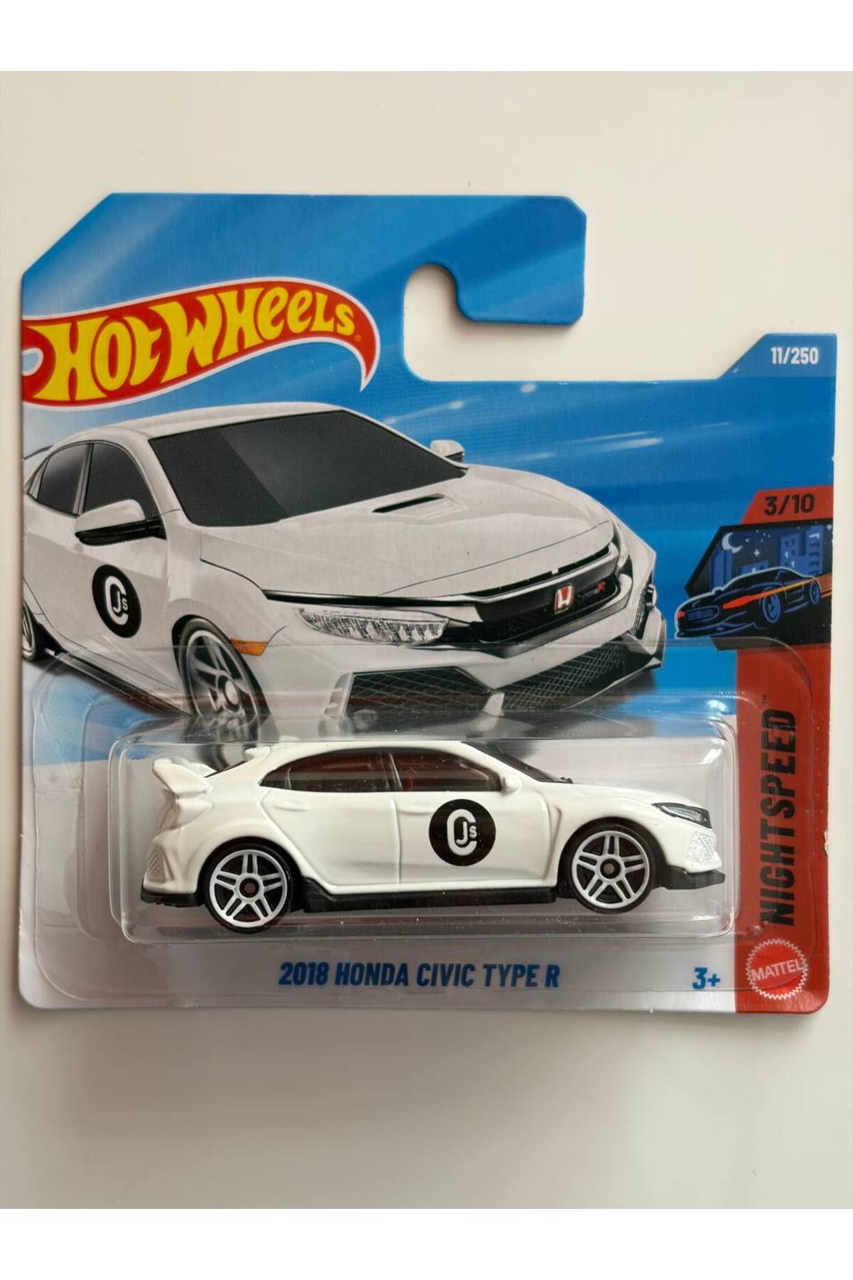 ماشین اسباب بازی هوندا سیویک تایپ R 2018 از ترکیه HOT WHEELS