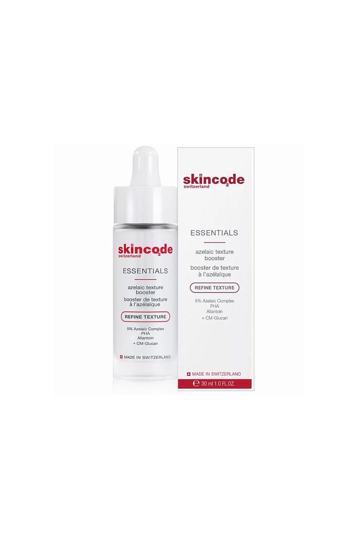 سرم پوست AZELAIC TEXTURE BOOSTER 30 ML تنظیم کننده بافت اورجینال Skincode