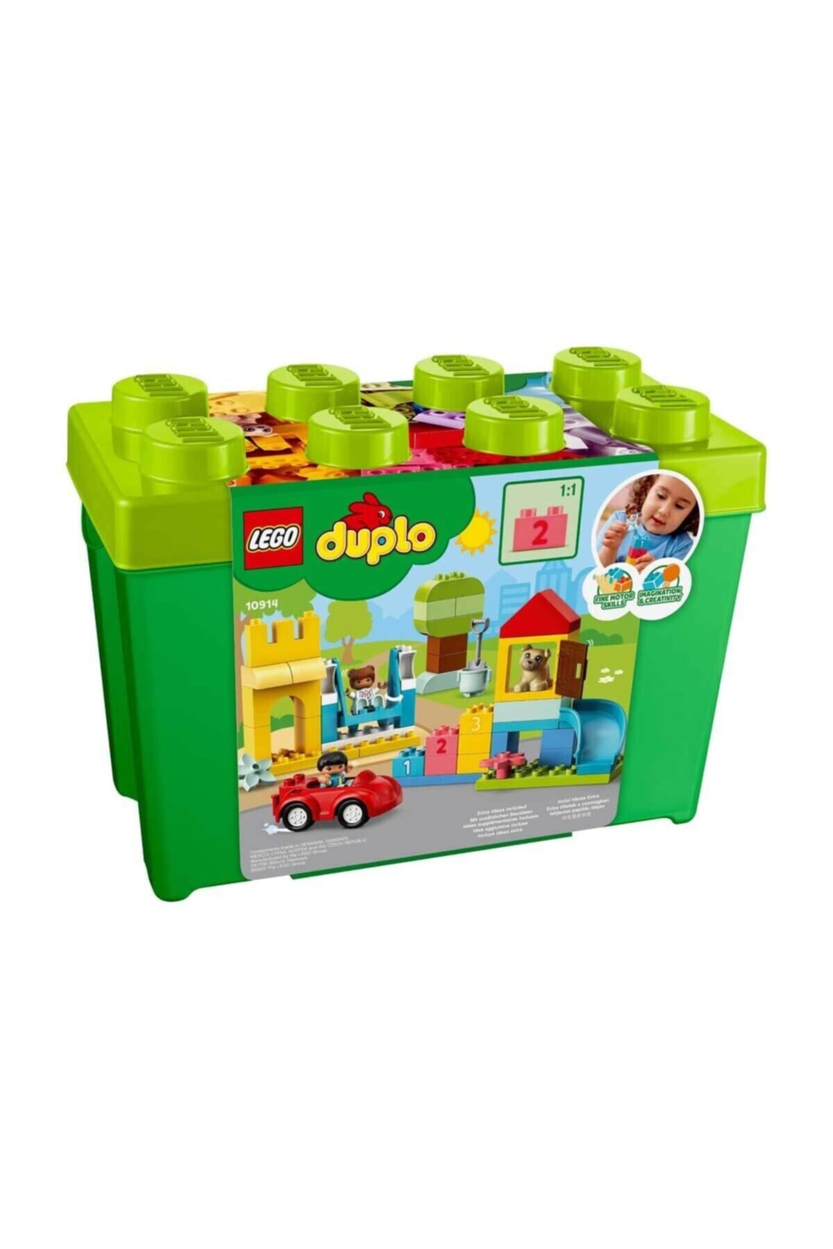 لگو و اسباب بازی های ساخت محور مجموعه آموزشی 5 عددی جعبه آجر لوکس کلاسیک اورجینال LEGO