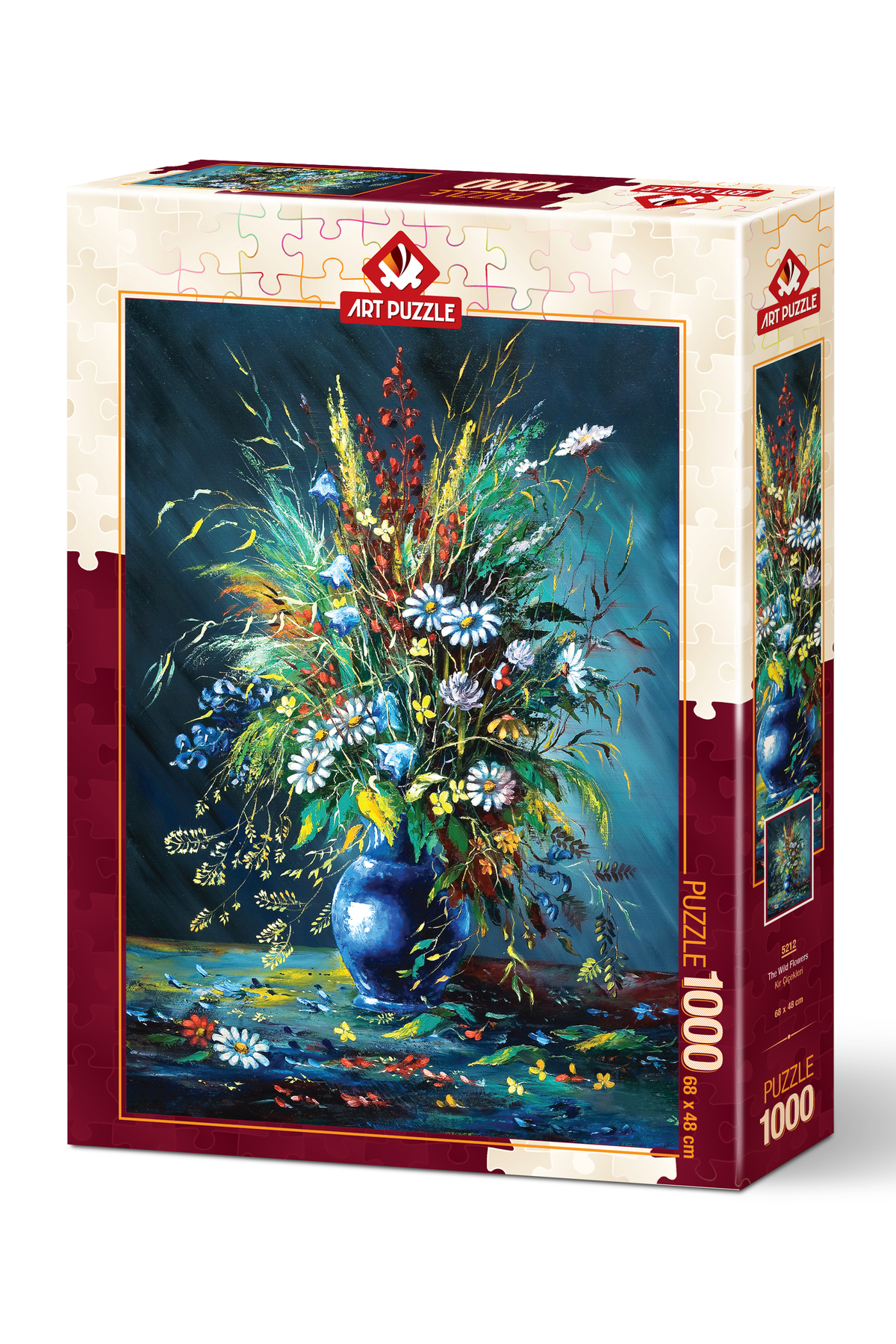پازل 1000 تکه گل های وحشی Art Puzzle