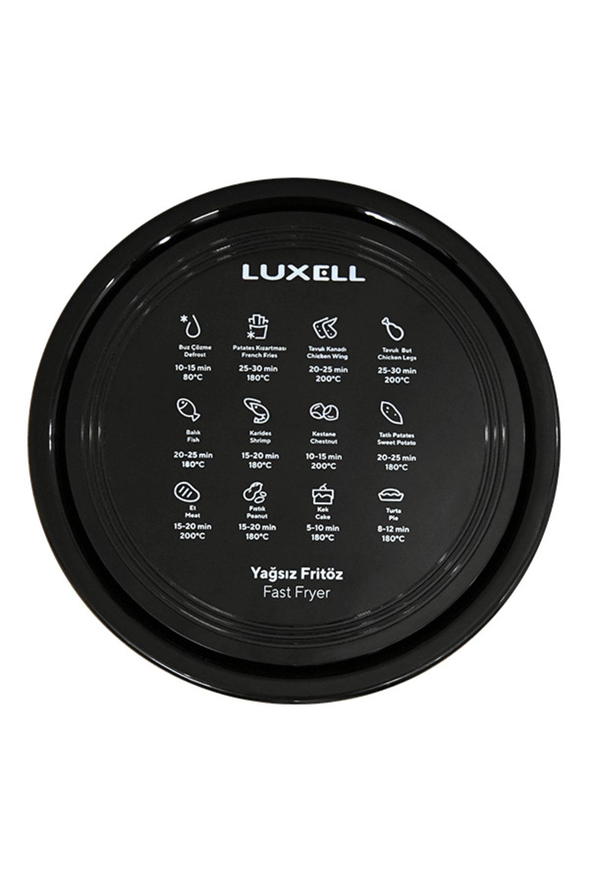 سرخ کن LX FC5130 FAST FRYER XL 5.5 لیتری سری جدید هوای بدون روغن هوا اورجینال Luxell
