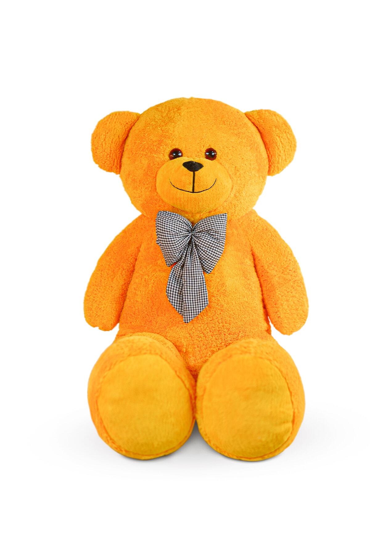 اسباب بازی های پشمی خرس عروسکی بزرگ 140 سانتی متری با پاپیون 100% محلی Bora Toys