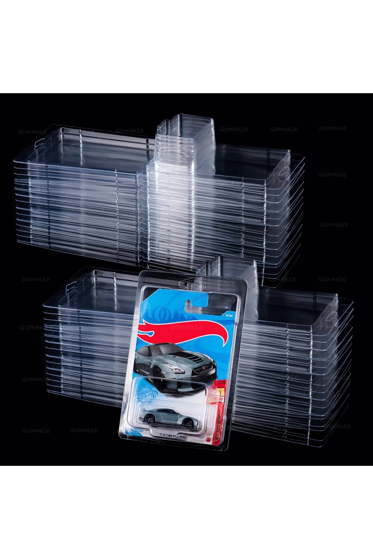 ماشین اسباب بازی محافظت از پلاستیک 1 رایانه شخصی کارت ویزیت کوتاه هات ویلز اورجینال HOT WHEELS