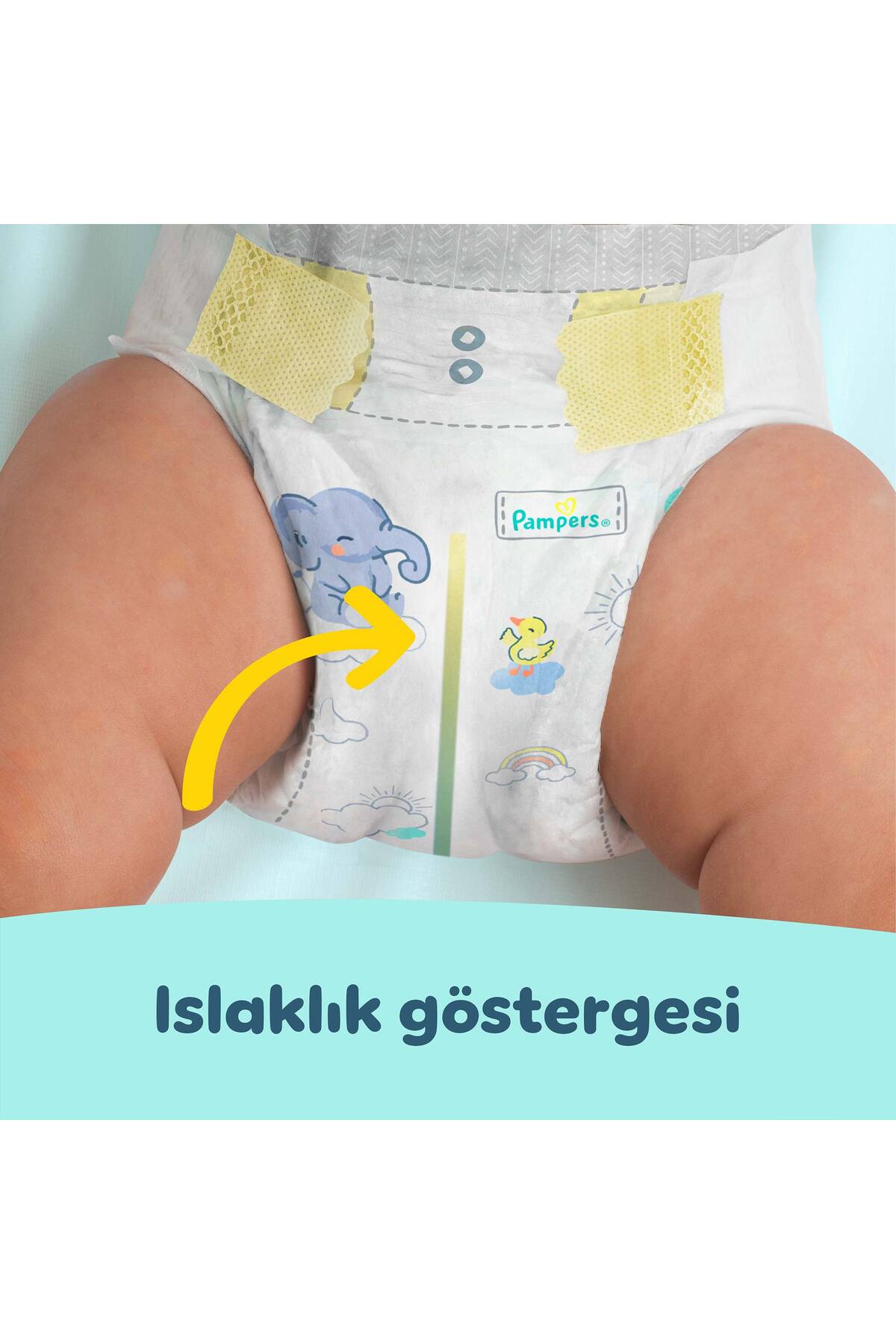 پوشک بچه مراقبت ویژه سایز 3 144 عدد بسته پیشنهادی ماهانه اورجینال Prima