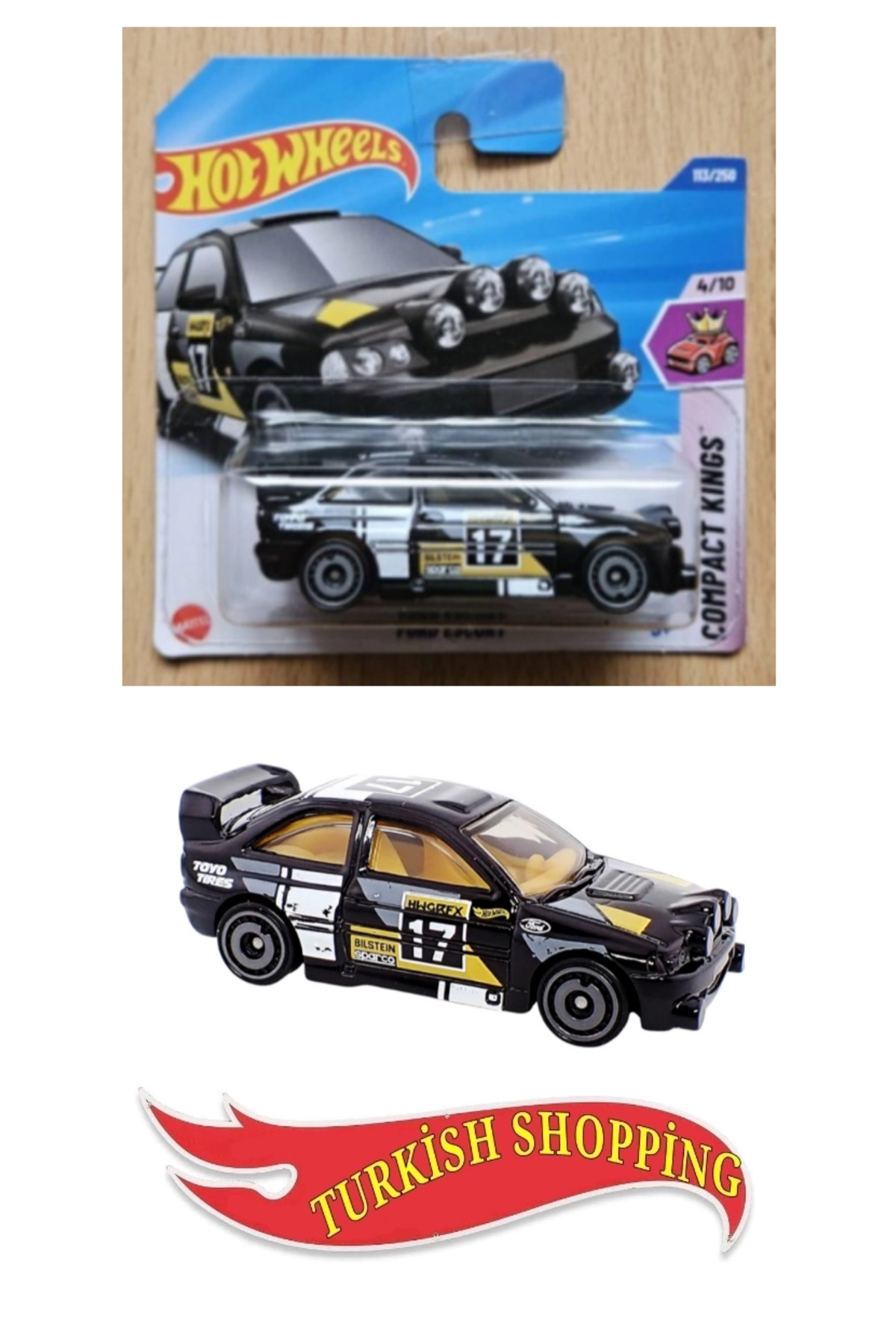 ماشین اسباب بازی 1:64 مقیاس 2025 پرونده فورد اسکورت هات ویلز اورجینال HOT WHEELS