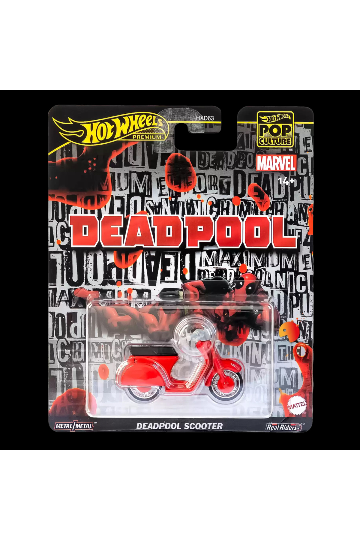 مدل خودرو میکس 3 فرهنگ پاپ برتر 2025 | HXD63 979J اورجینال HOT WHEELS
