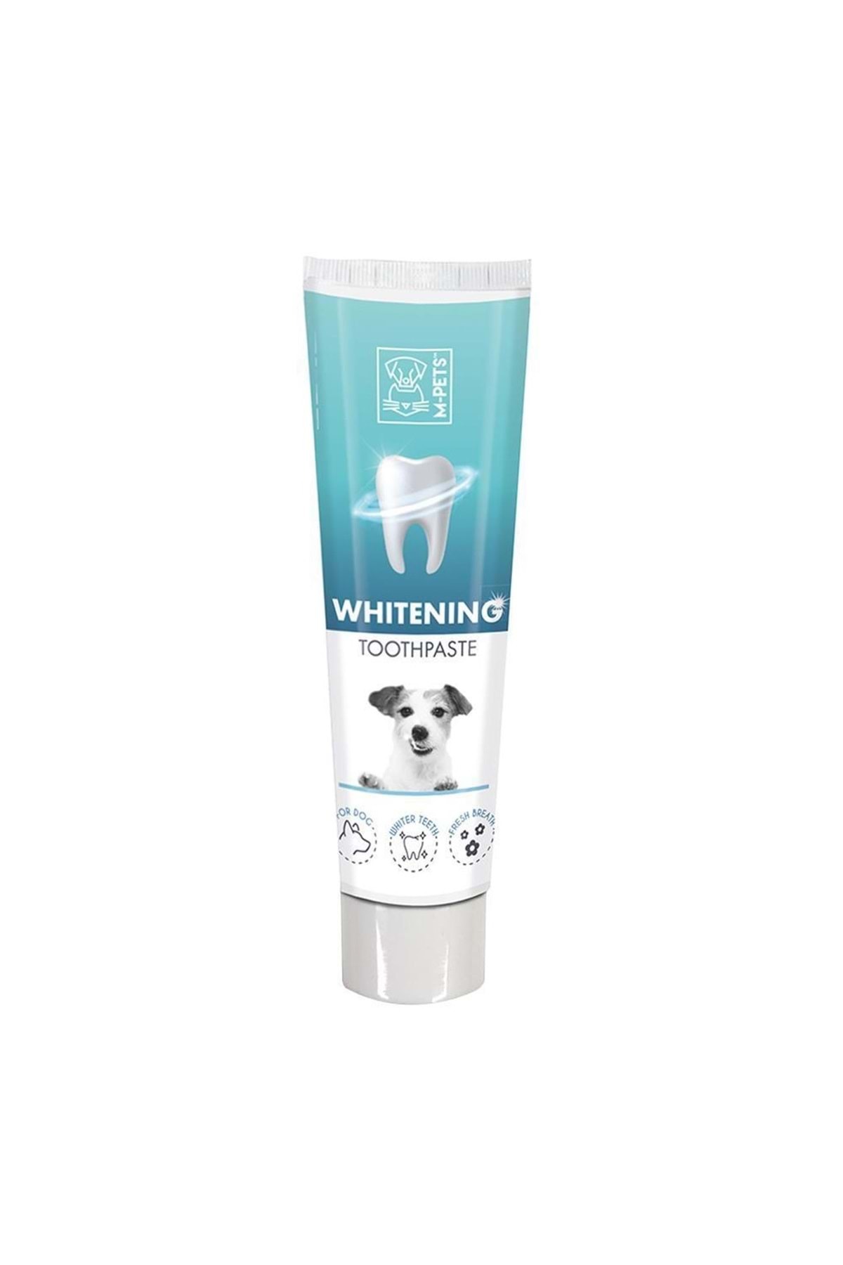 خمیردندان سفیدکننده سگ ام‌پتس M-PETS، ۱۰۰ گرم