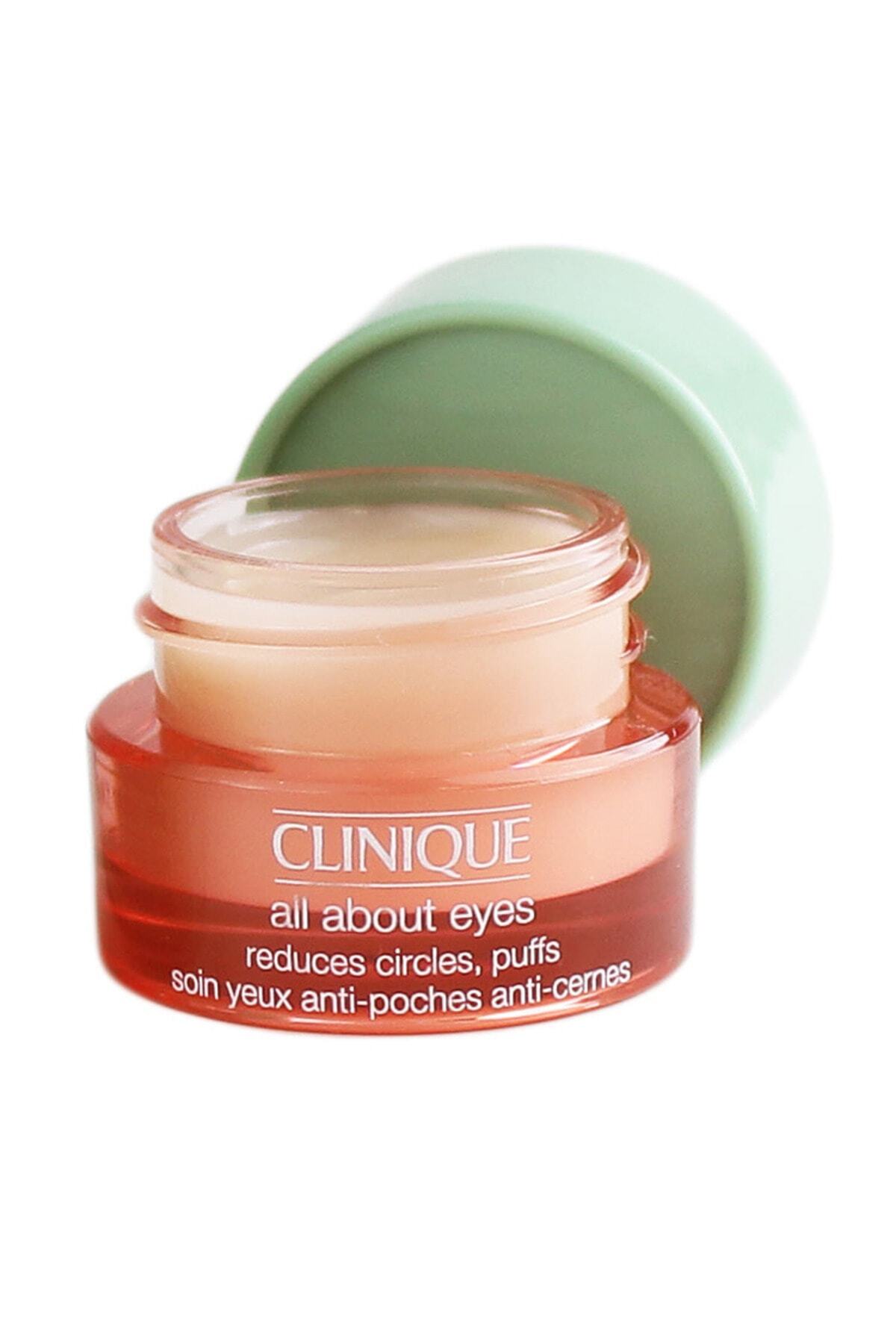 Clinique مراقبت از ناحیه چشم ها با کرم All About Eyes 5 میلی لیتر. ارتفاع سفر
