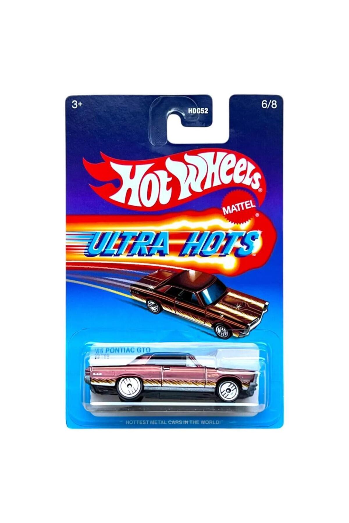 ماشین اسباب بازی ULTRA HOTS SINGLE CARS HDG52 65 PONTIAC GTO 91JBY65 HOT WHEELS