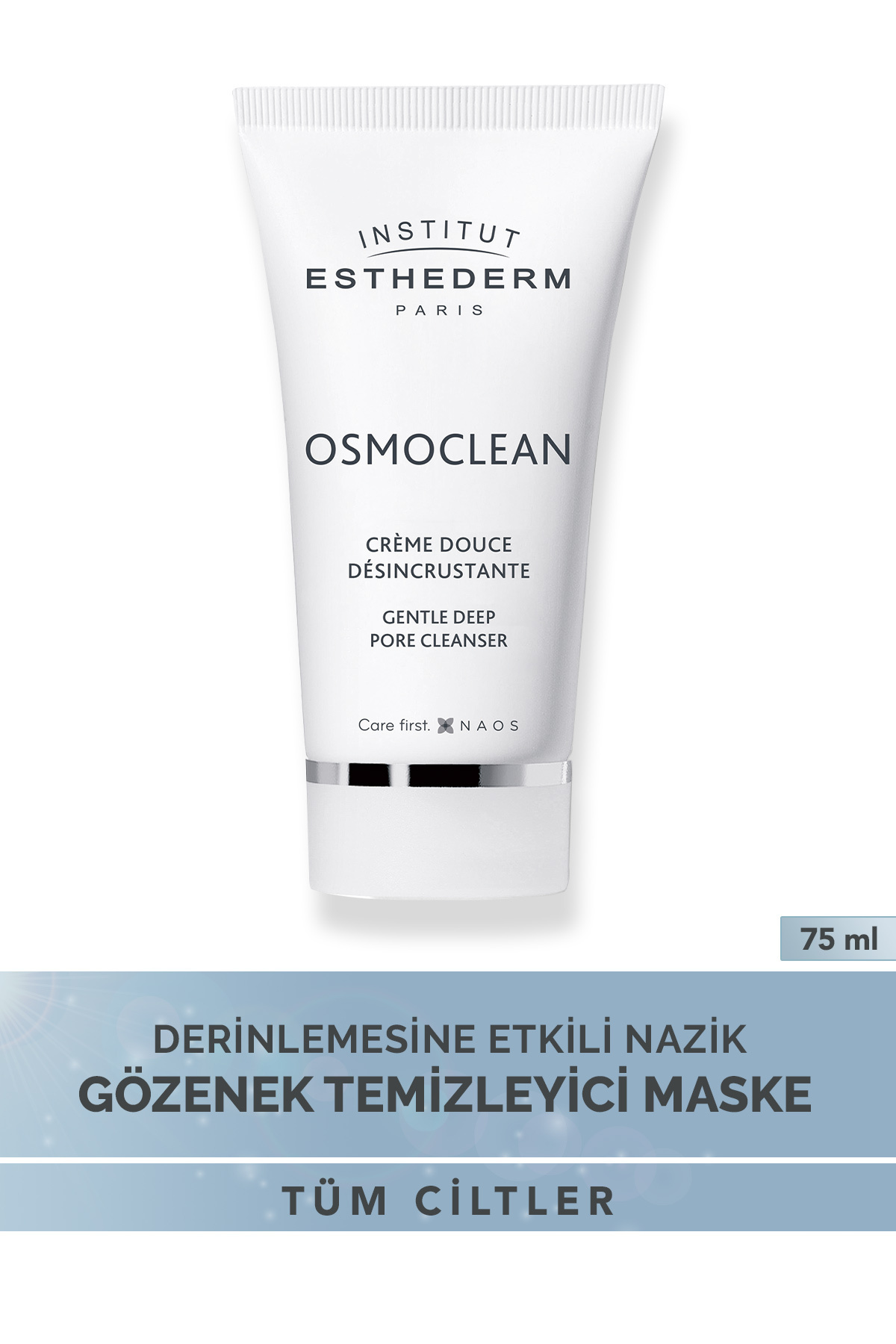 INSTITUT ESTHEDERM پاک کننده عمیق منافذ ملایم با تصفیه کننده منافذ ۷۵ میلی لیتر