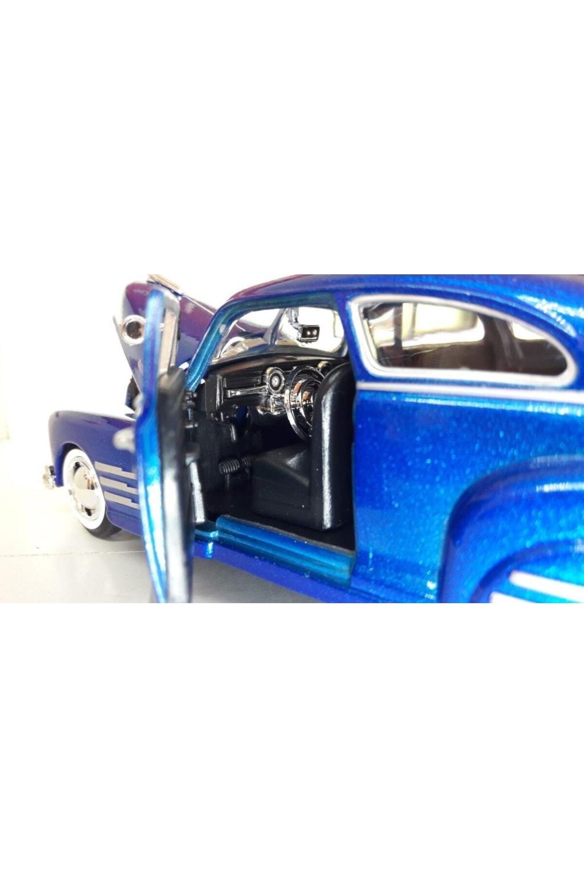 مدل خودرو ماشین موتورمکس 1948 CHEVY AEROSEDAN FLEETLINE BLUE 1:24 اورجینال Motor Max
