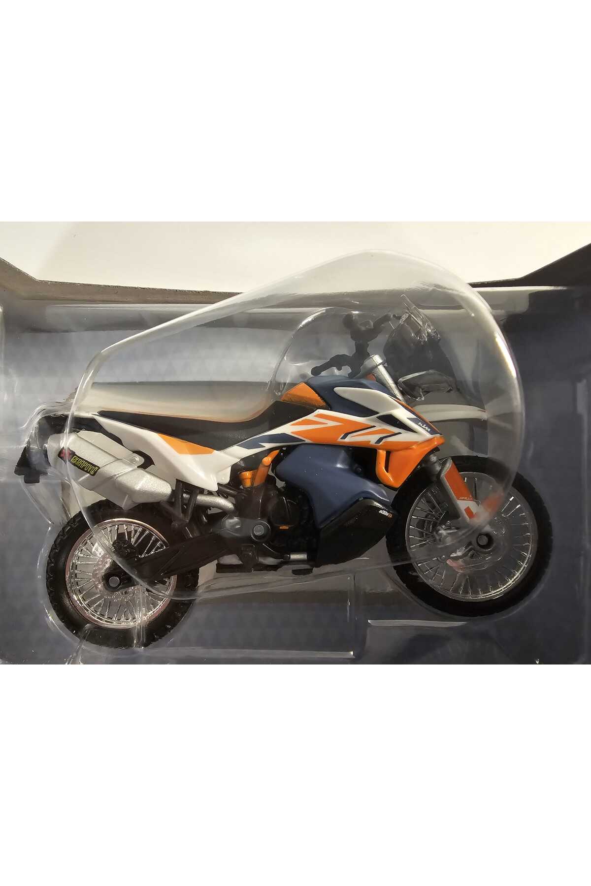 مدل خودرو SUNMAN 1:18 BURAGO KTM 790 ADVENTURE RALLY دارای مجوز اورجینال Burago