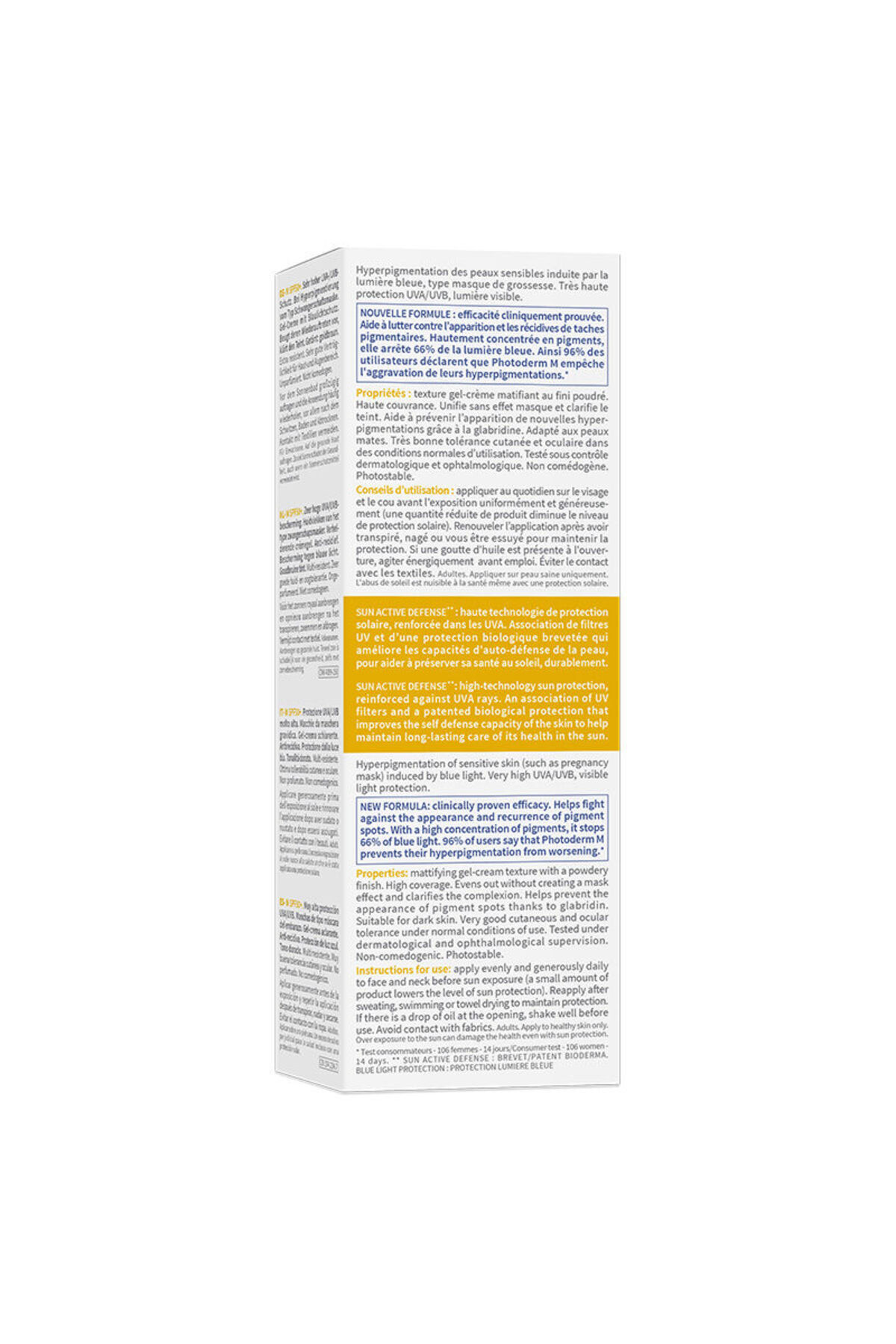 کرم ضد آفتاب رنگی مدل Photoderm M با SPF+50 با حجم 40 میل بایودرما Bioderma