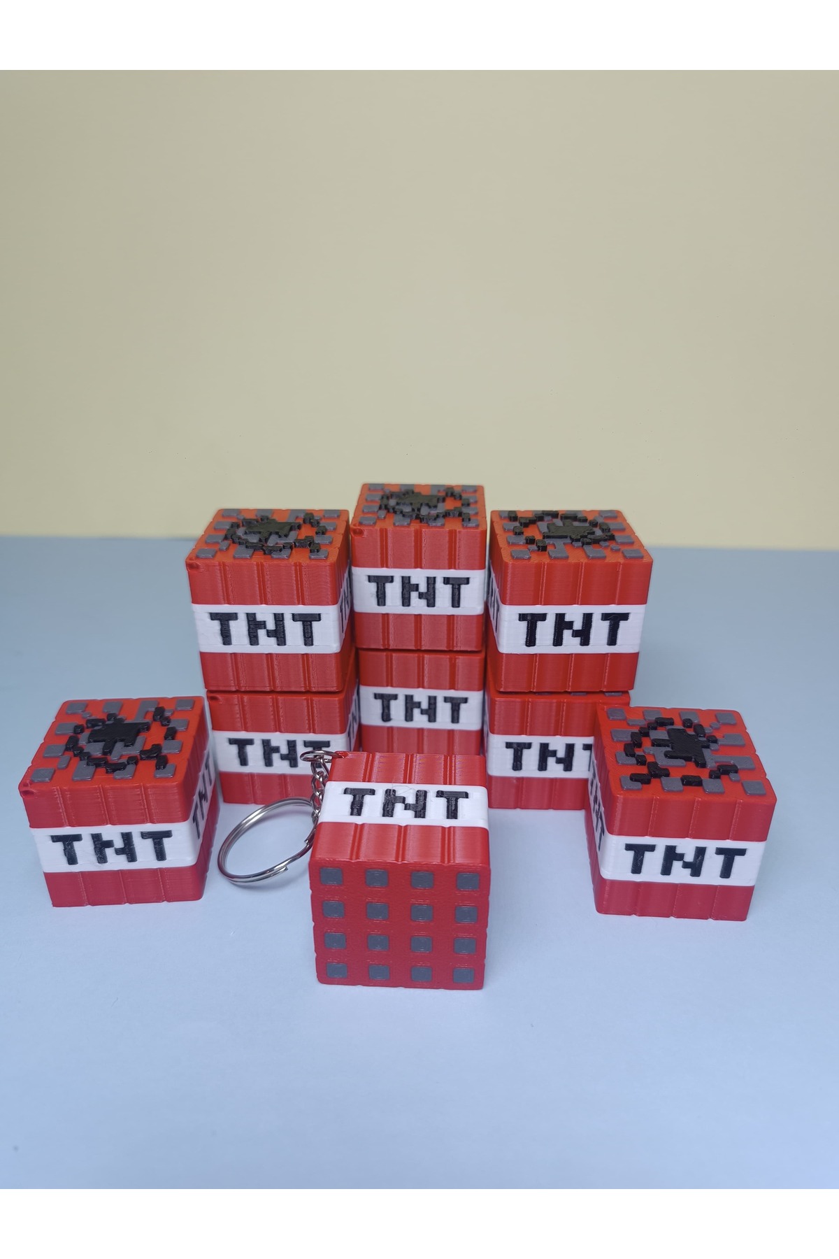 MINECRAFT TNT KEYCHAIN 1 PC shop