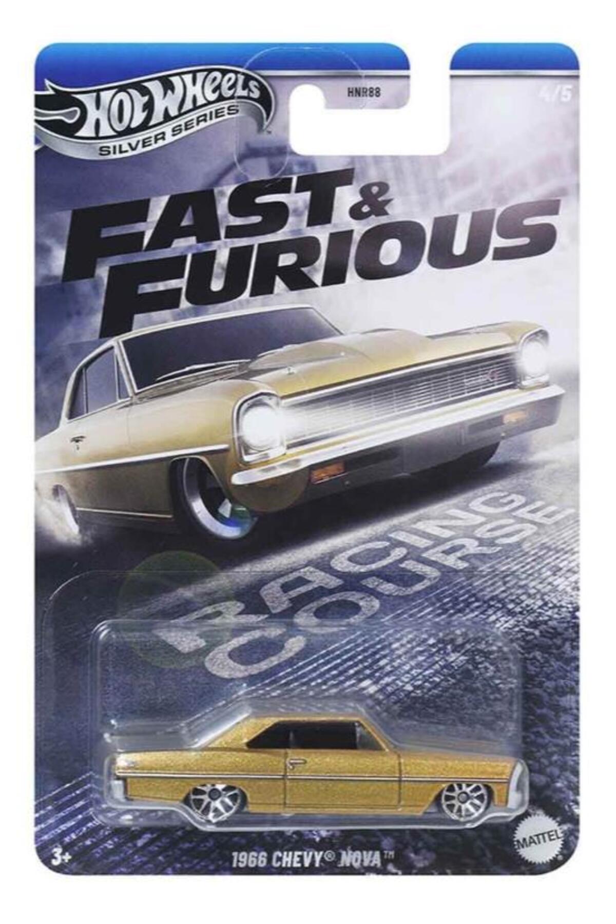 ماشین اسباب بازی ماشین‌های سریع و خشمگین HNR88 JBY42 1966 CHEVY NOVA از ترکیه HOT WHEELS