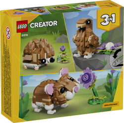 مجموعه ساختنی همستر و گل لگو LEGO کریتور ۳ در ۱ مدل 31376، ۱۶۶ قطعه، حداقل سن ۷ سال