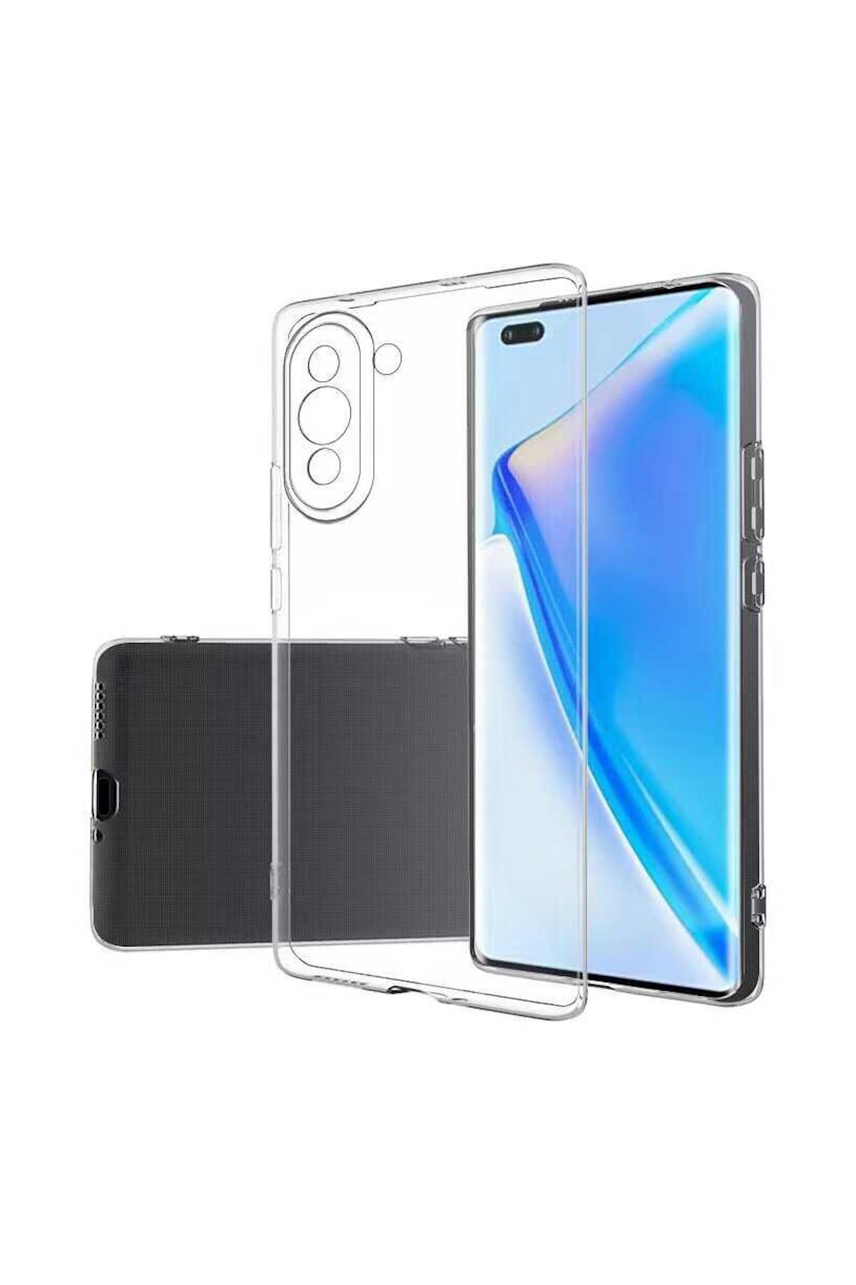 کاور و قاب سیلیکونی نرم شفاف ZEBANA سازگار با هواوی NOVA 10 PRO اورجینال Zebana