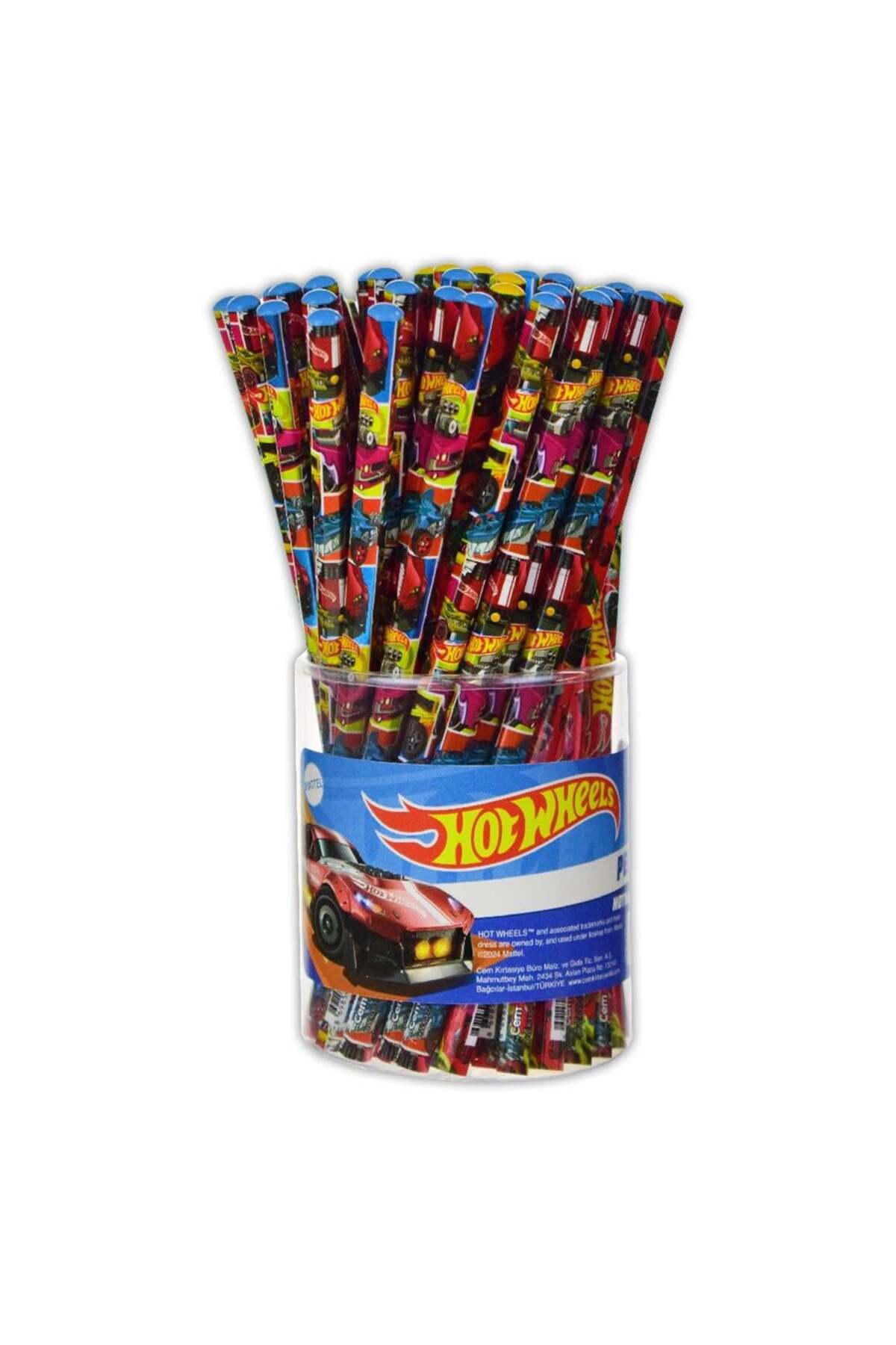 مداد سیاه 4 ماشین موتور سیکلت مجموعه پسران دانش آموز مدرسه هات ویلز اورجینال HOT WHEELS