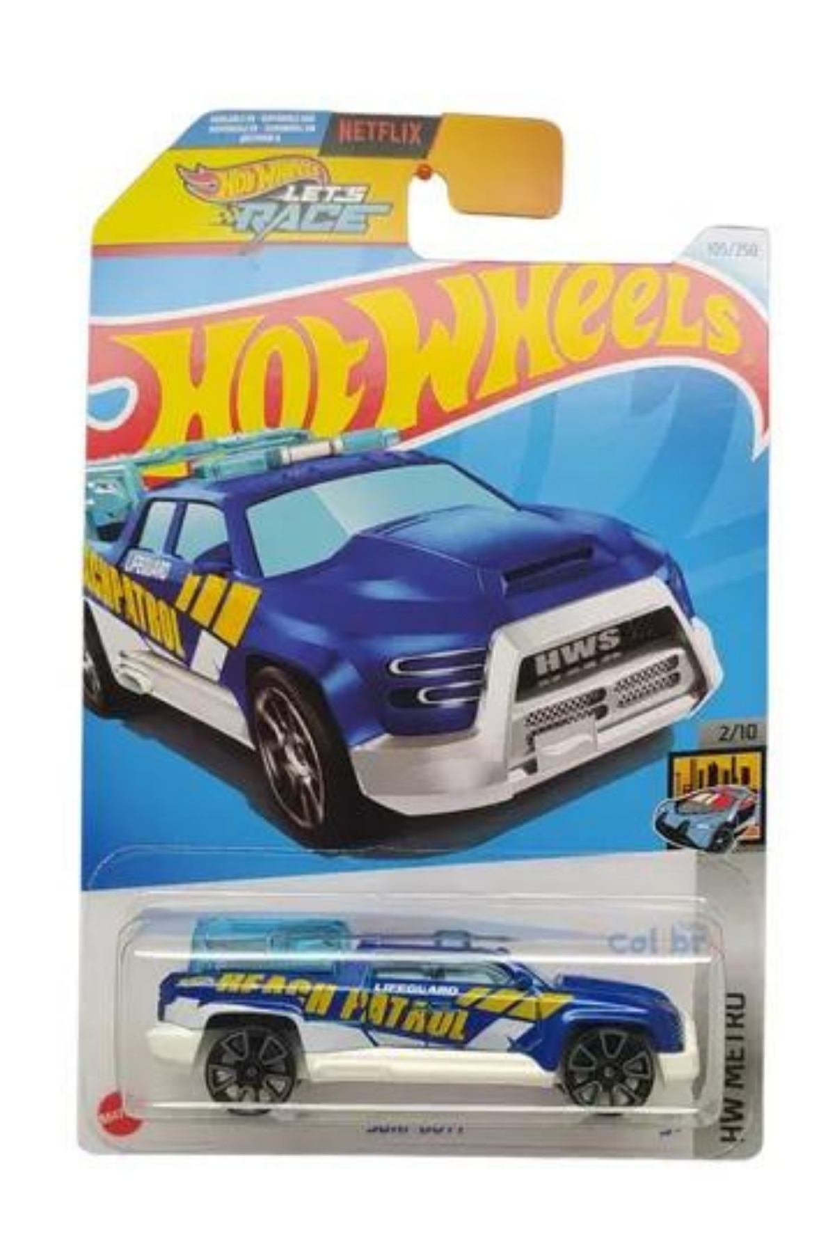ماشین اسباب بازی SINGES SURF DUTY HTB14 هات ویلز اورجینال HOT WHEELS