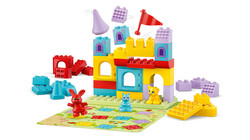 مجموعه بازی رومیزی ساختنی قلعه هاپسی لگو LEGO DUPLO مدل 10450، ۴۷ قطعه، حداقل سن ۳ سال