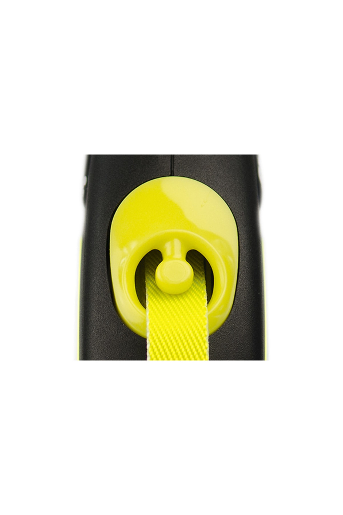 بند قلاده اتوماتیک نواری فلکسی Flexi New Neon سایز L، ۵ متر، زرد 50kg