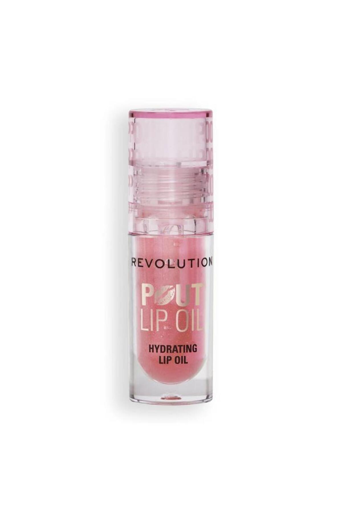 روغن لب رولوشن Revolution Pout Glam Pink Shimmer