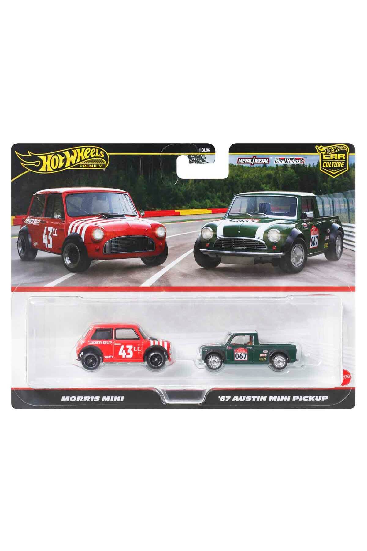 ماشین اسباب بازی 1:64 چرخ های داغ کشت اتومبیل 2 بسته HBL96 JBL06 71 AMC JAVELIN و MACHINE REBEL هات ویلز اورجینال HOT WHEELS