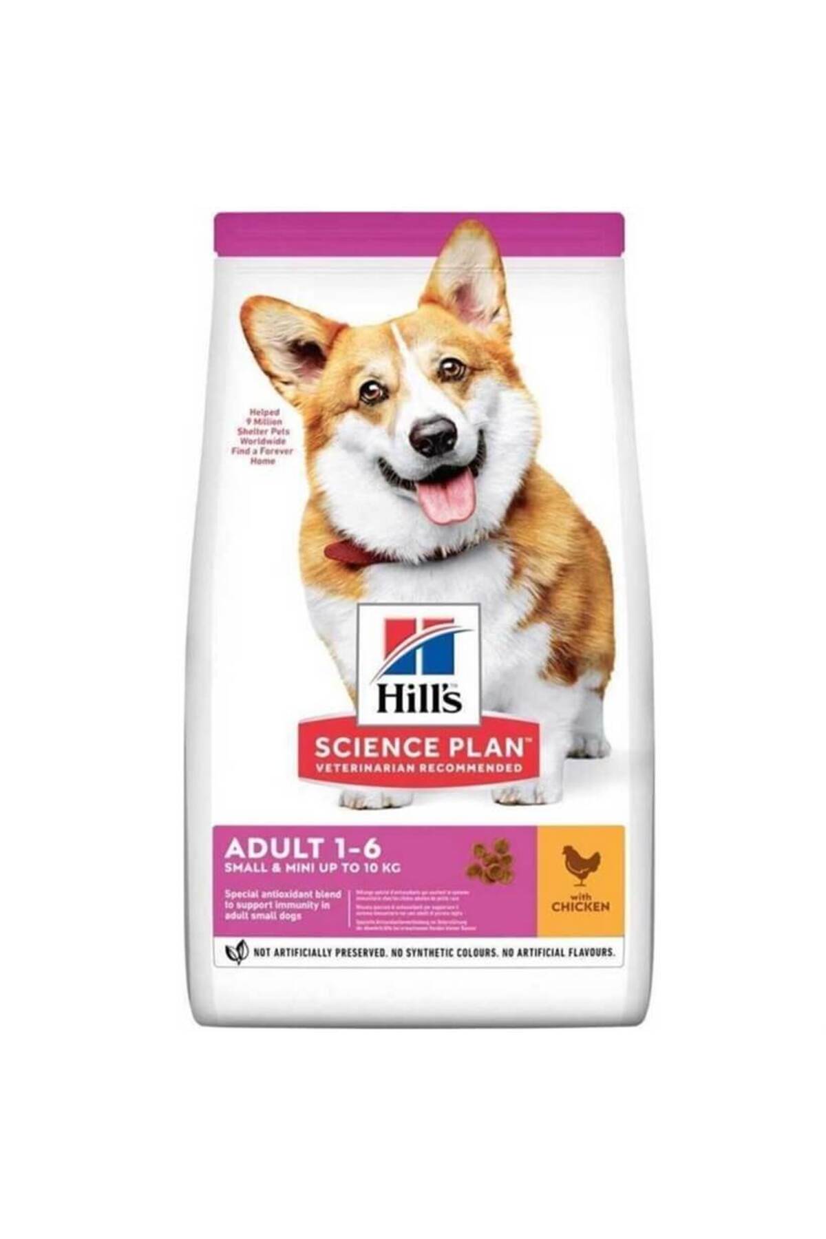 غذای خشک سگ هیلز Hill's Adult Small&Mini با طعم مرغ، ۳ کیلوگرم