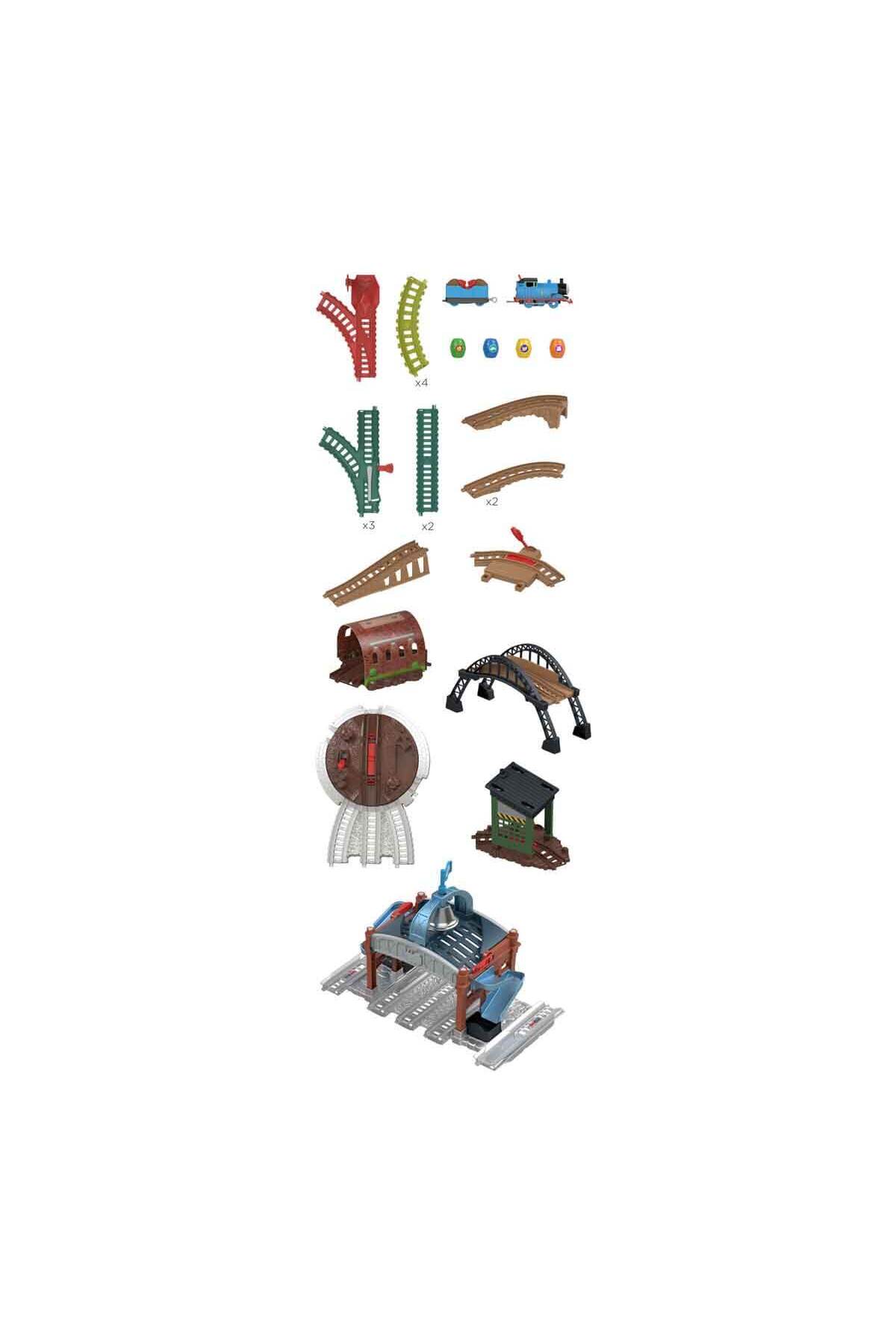 ماشین اسباب بازی توماس و دوستان مجموعه تحویلی JDF26 را بارگیری راه اندازی کردند Fisher Price