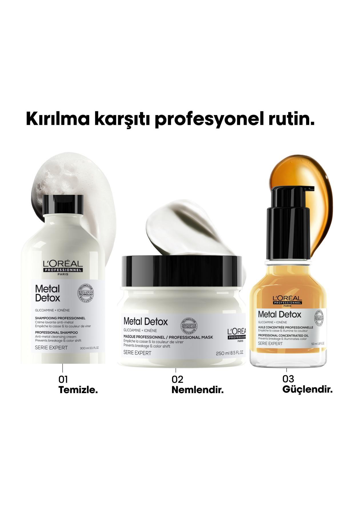ماسک مو مردانه و زنانه محافظتی ضدآمدی ضدعفونی شده فرسوده 150 میل L'oreal Professionnel