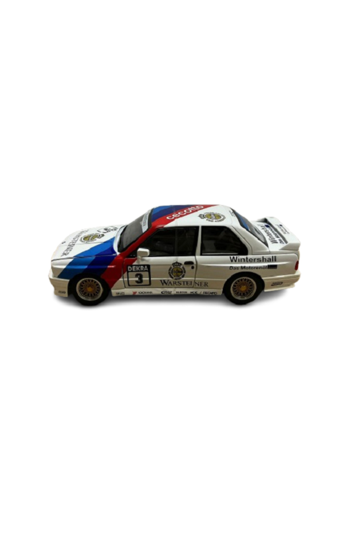 مدل خودرو HOBBIEZ WORLD 1:24 BMW M3 E30 DTM WARSTEINER DIE CAST METAL CAR اورجینال Göçmen