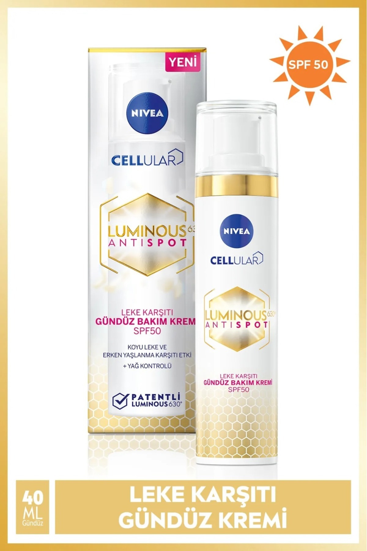 NIVEA کرم روزانه ضد لکه Luminous630 ضد لکه NIVEA